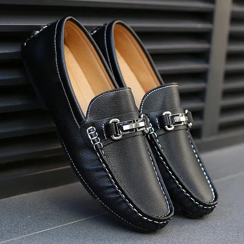 Echt leer Loafers