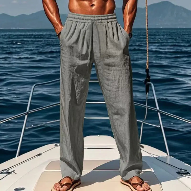 Hawaï-linnen broek