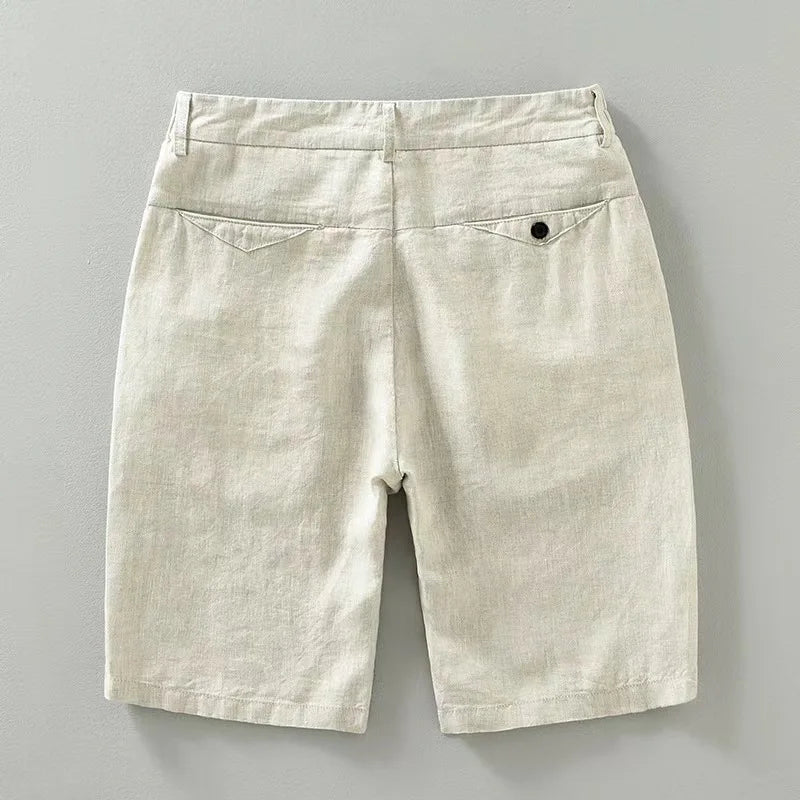 Elegante linnen zomershorts