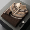 Elegante kasjmiertrui met ritssluiting