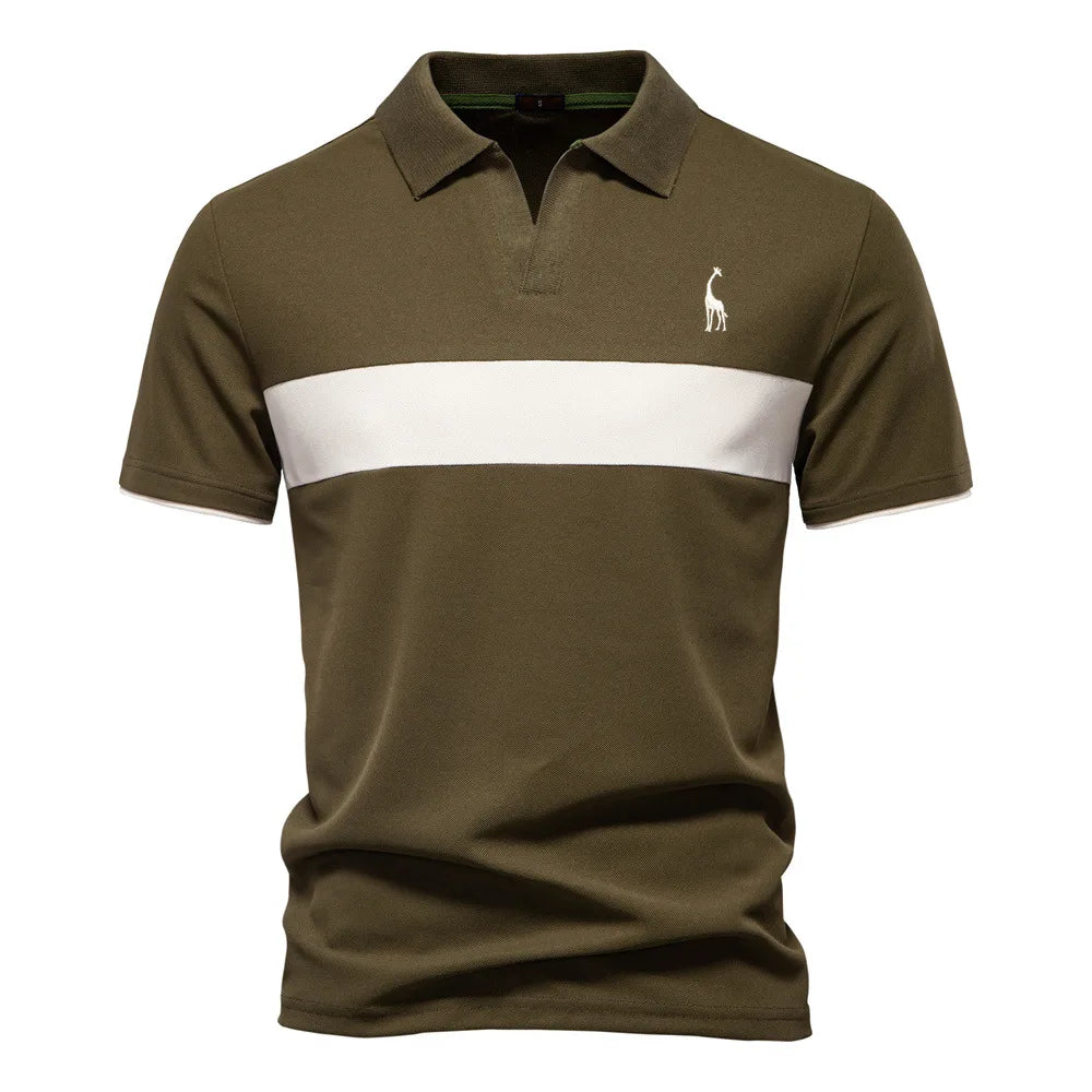 Casual herenpolo
