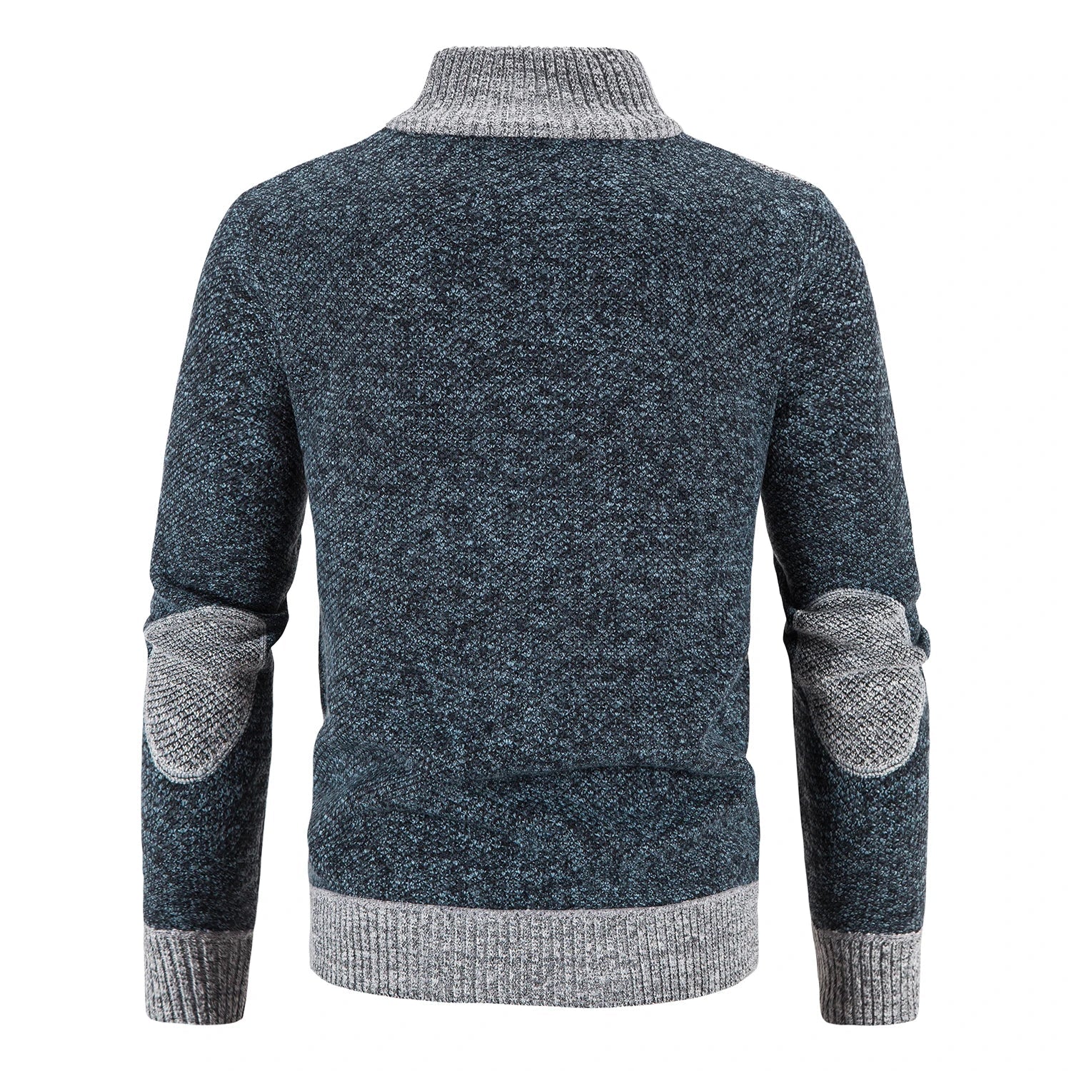 Elegant vest van gebreide stof met ritssluiting