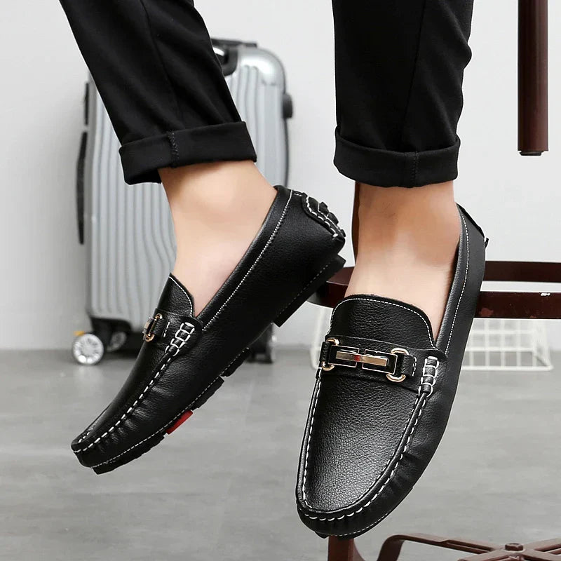 Echt leer Loafers