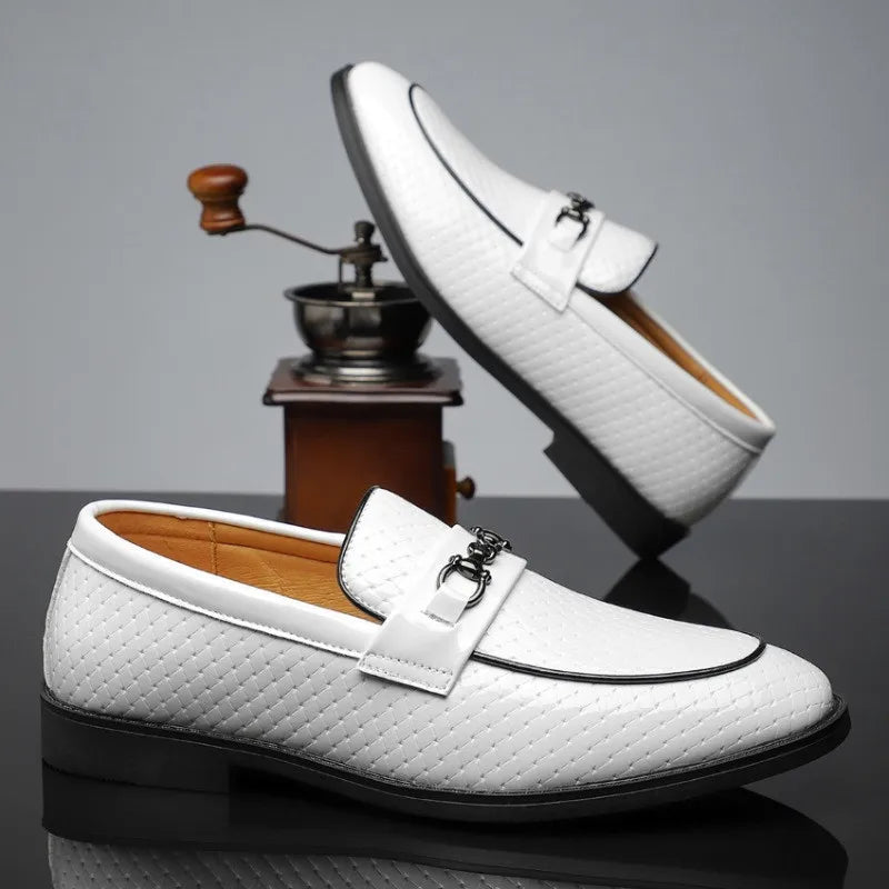Capri-leer Loafers