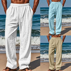 Comfortabele linnen broek
