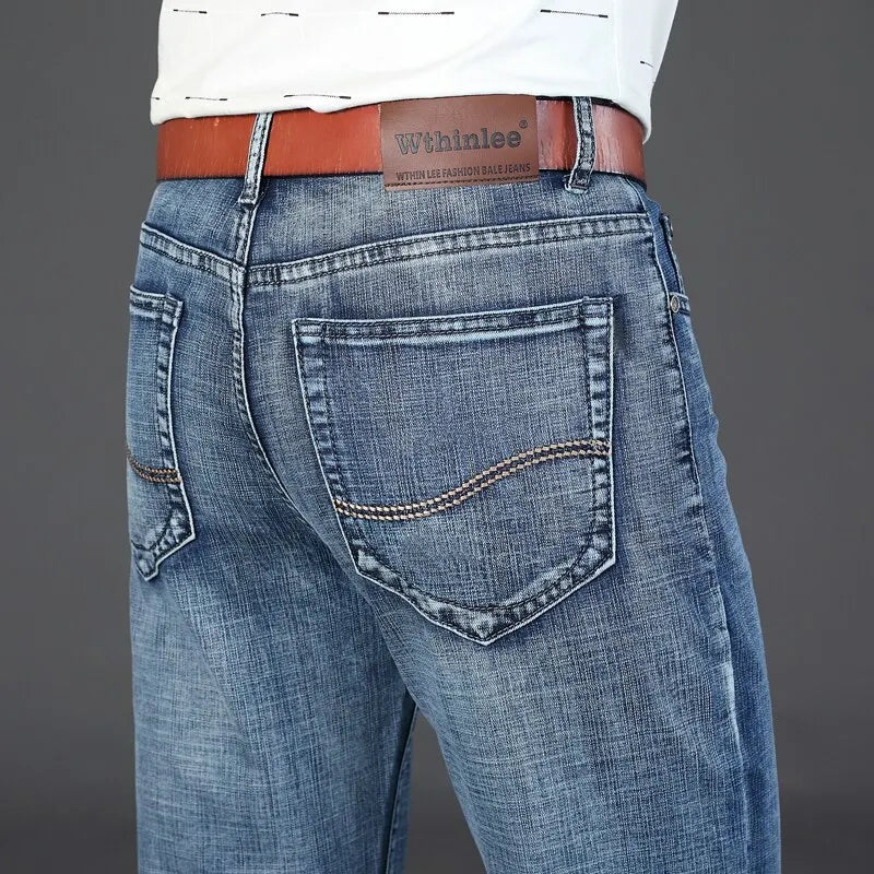 Denim-zakelijke jeans