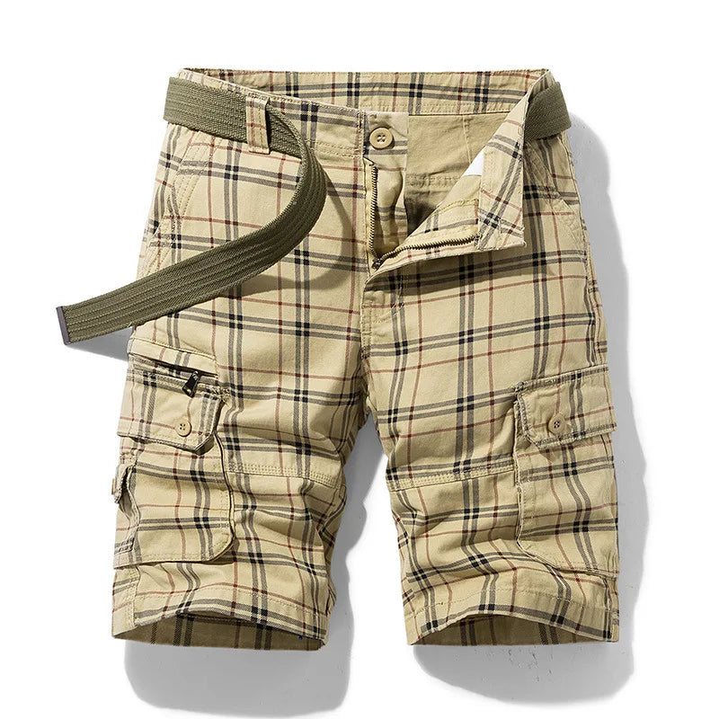Elegante katoenen cargoshorts