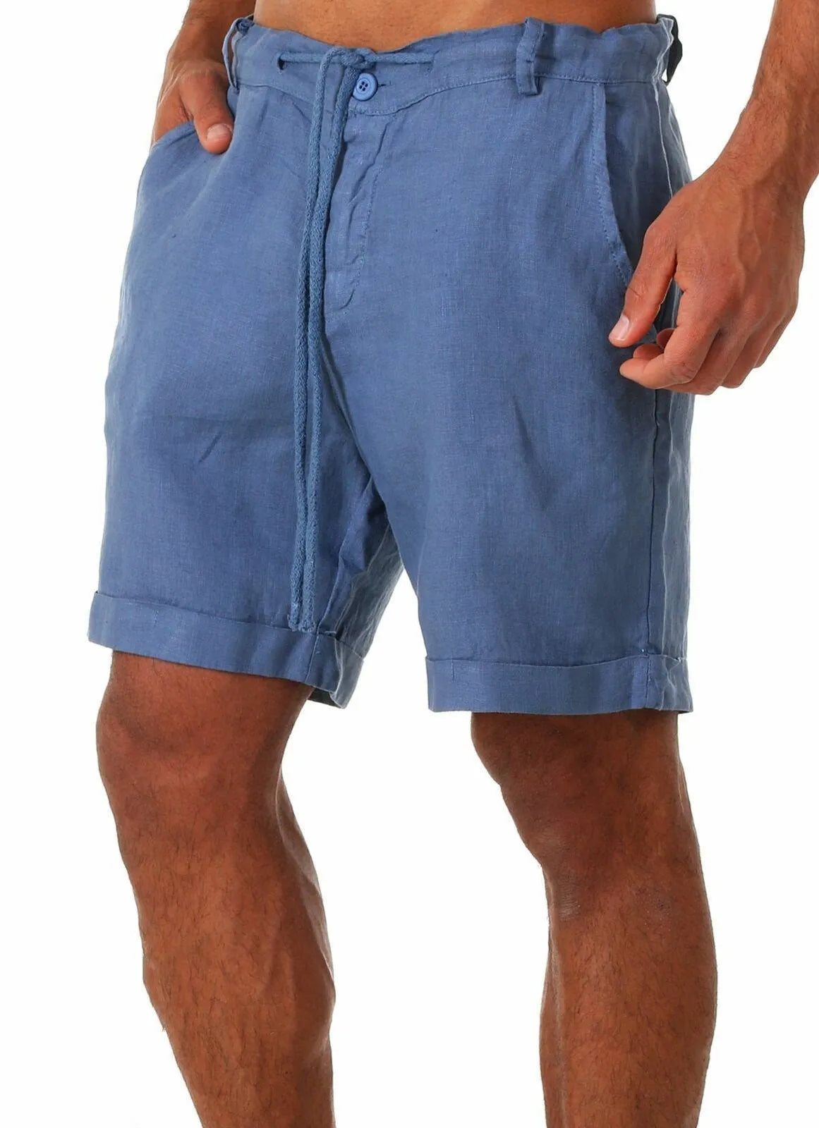 Casual linnen korte broek