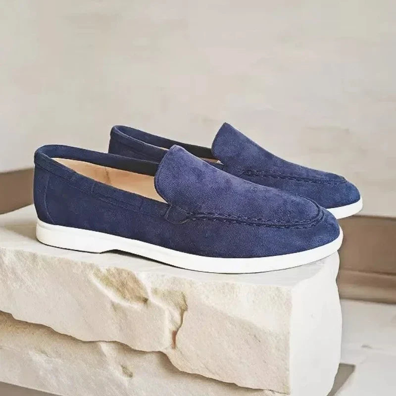 Hoogwaardig suède Loafers