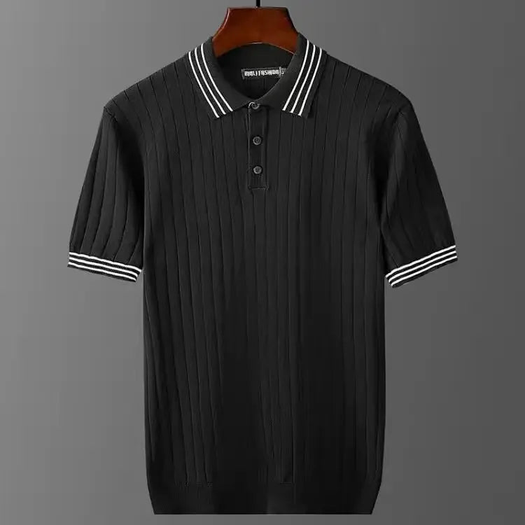 Elegant katoenen poloshirt