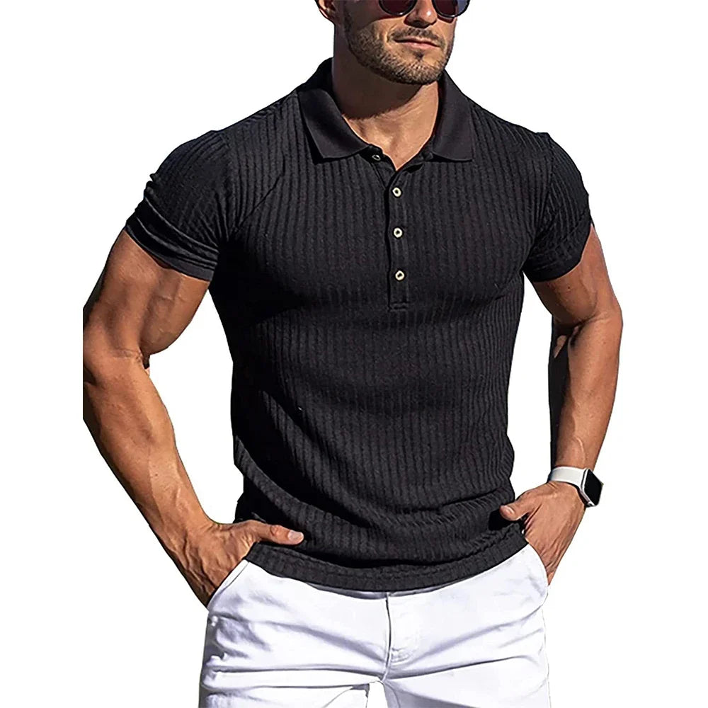 Elegant gestreept poloshirt