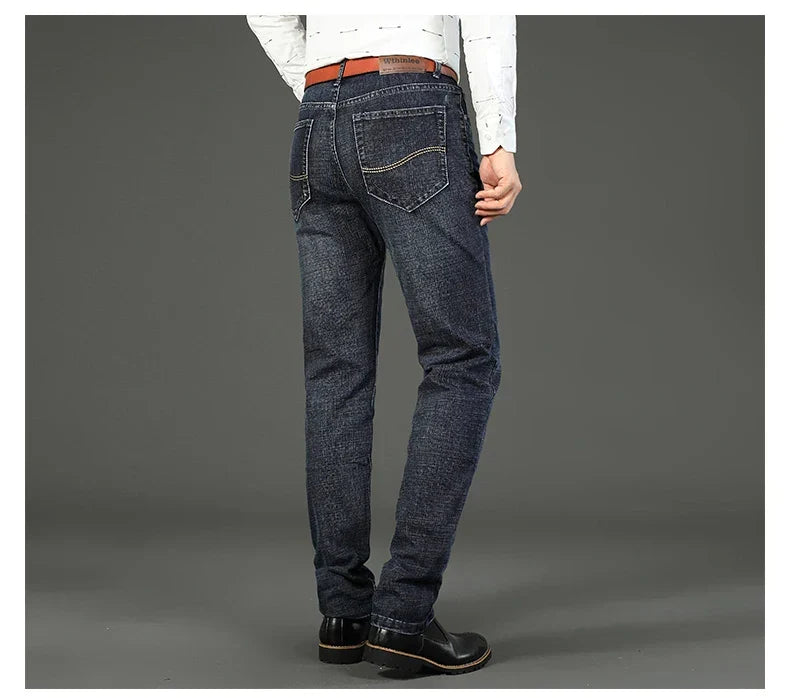 Denim-zakelijke jeans