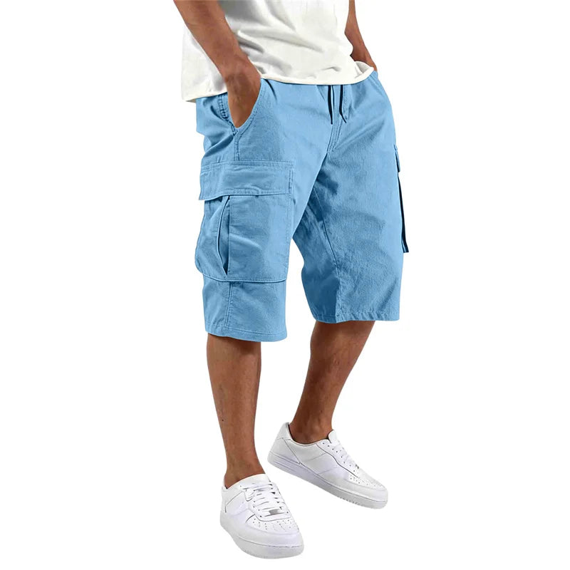 Elegante korte broek met meerdere zakken