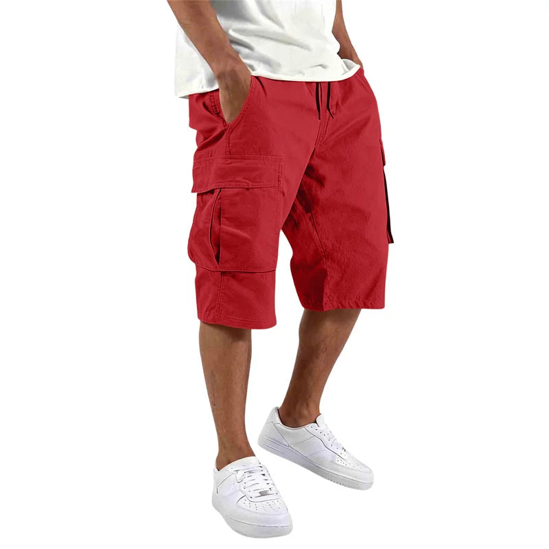 Elegante korte broek met meerdere zakken