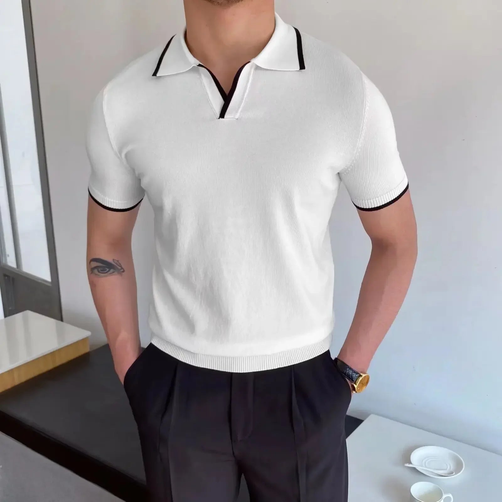 Elegant poloshirt