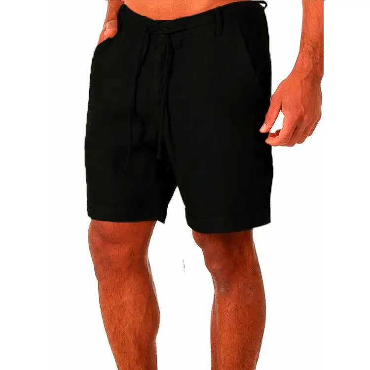 Casual linnen korte broek