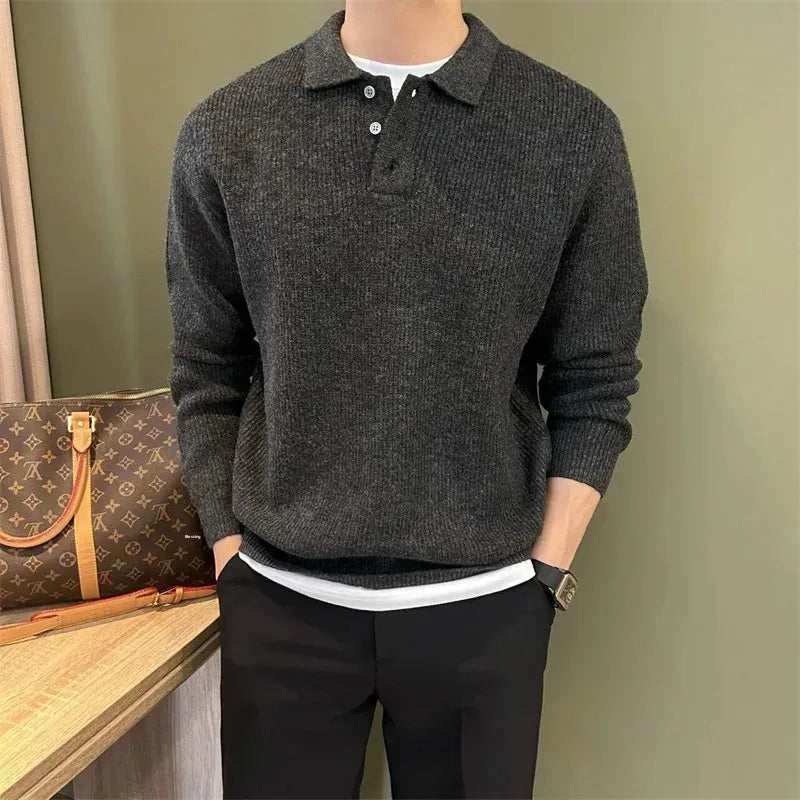 Elegante gebreide polotrui