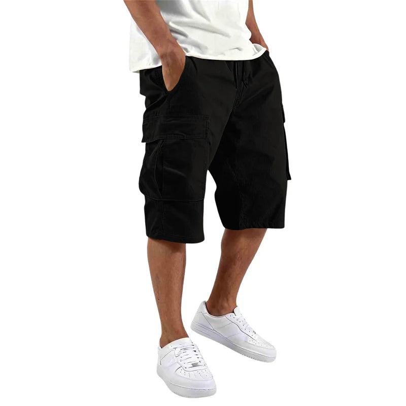 Elegante korte broek met meerdere zakken