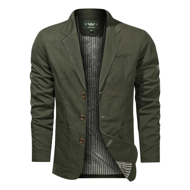 Chique katoenen blazer