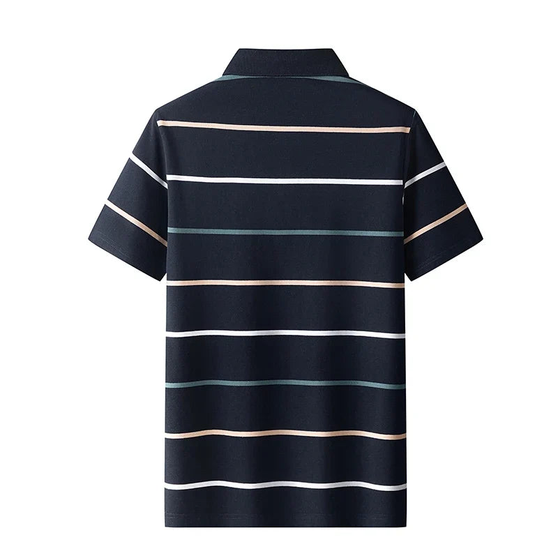 Elegant gestreept poloshirt