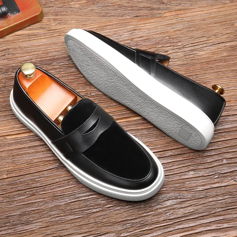 Napels-leer Loafers