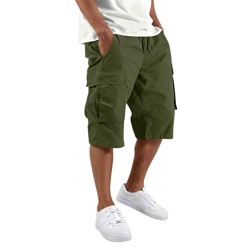 Elegante korte broek met meerdere zakken