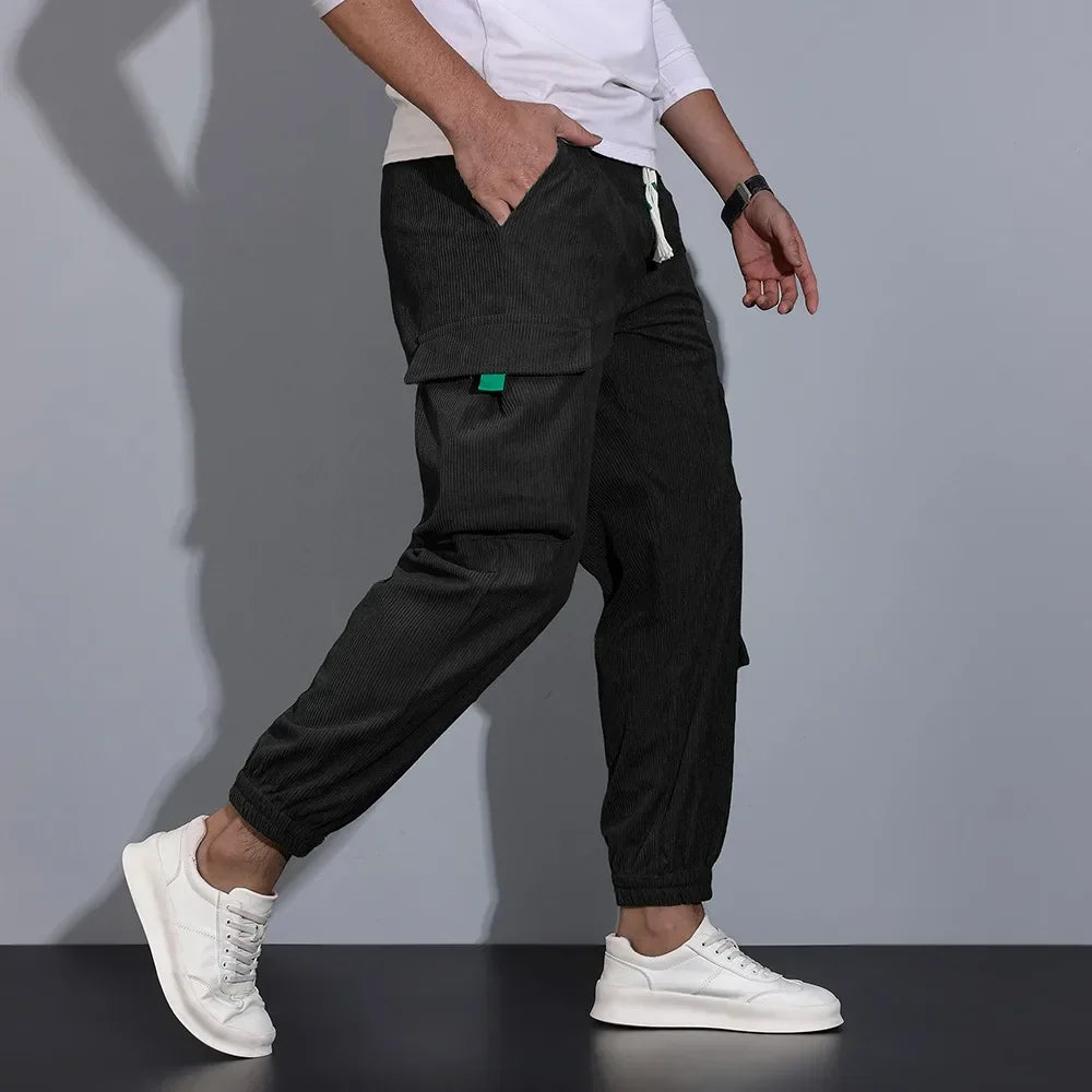 Corduroy cargobroek