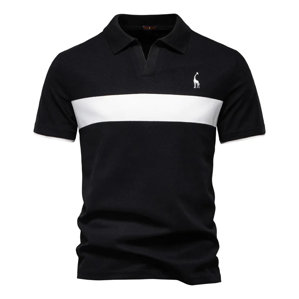 Casual herenpolo