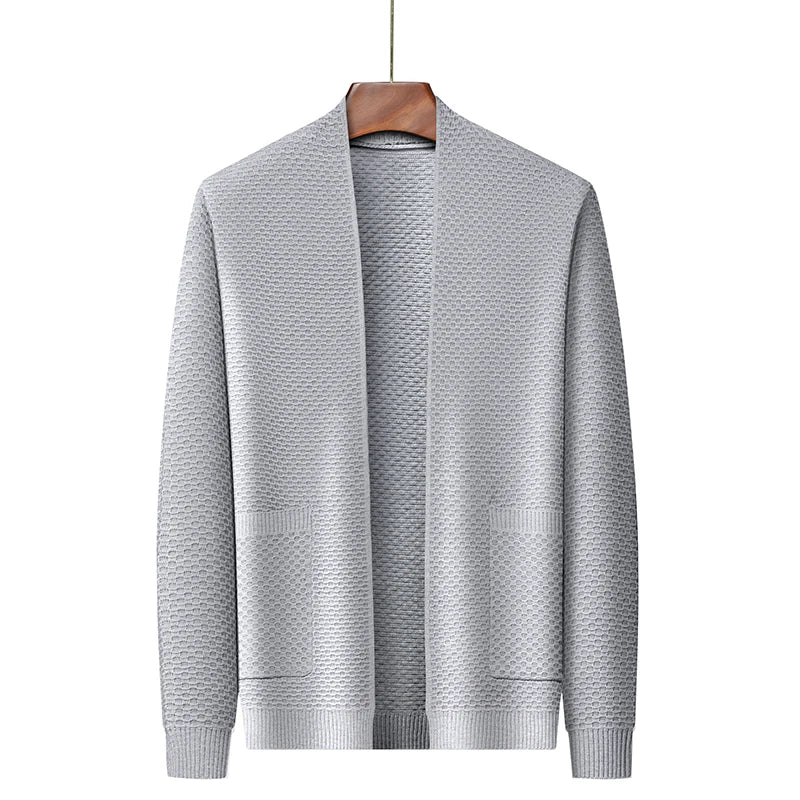 Hoogwaardige gebreide blazer
