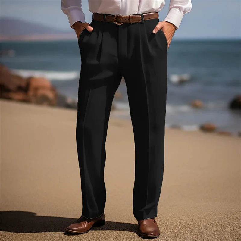 Elegante linnen broek