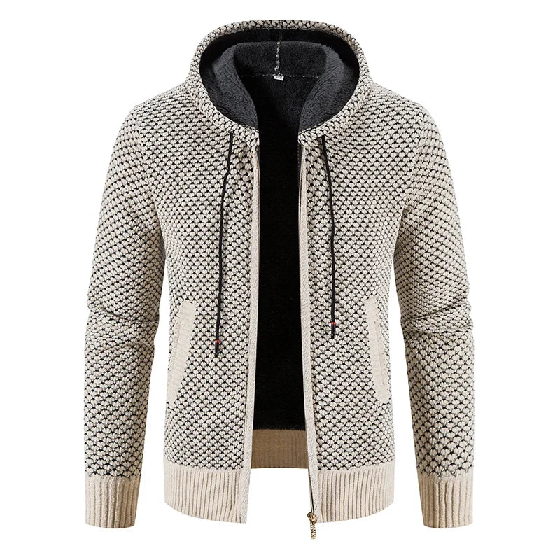 Herenvest met capuchon