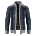 Elegant vest van gebreide stof met ritssluiting