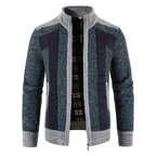 Elegant vest van gebreide stof met ritssluiting