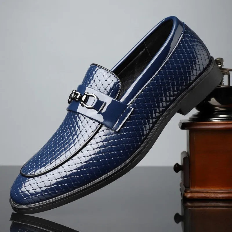 Capri-leer Loafers