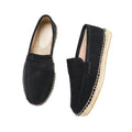 Elegante espadrilles van suède