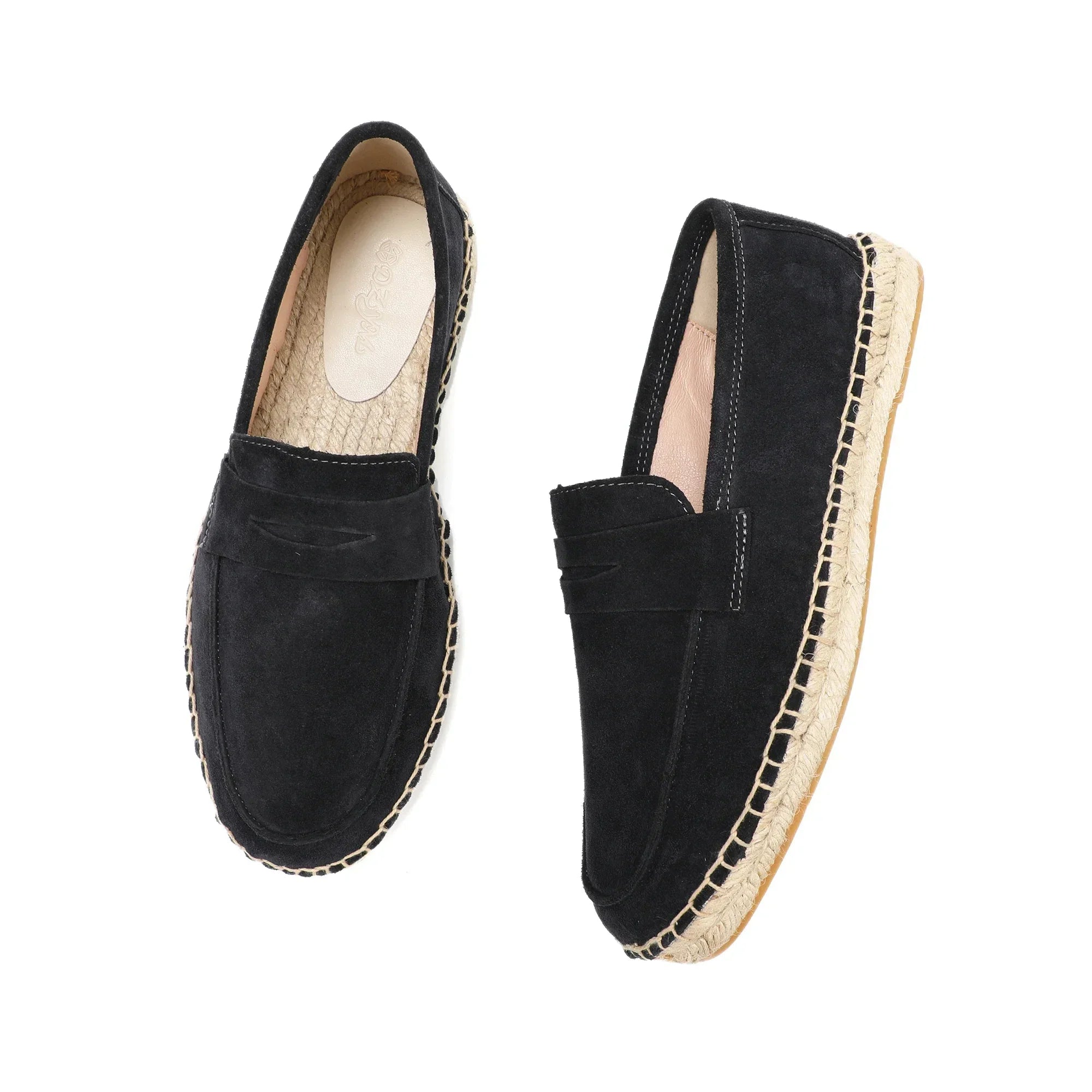 Elegante espadrilles van suède