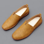 Santorini-leer Loafers