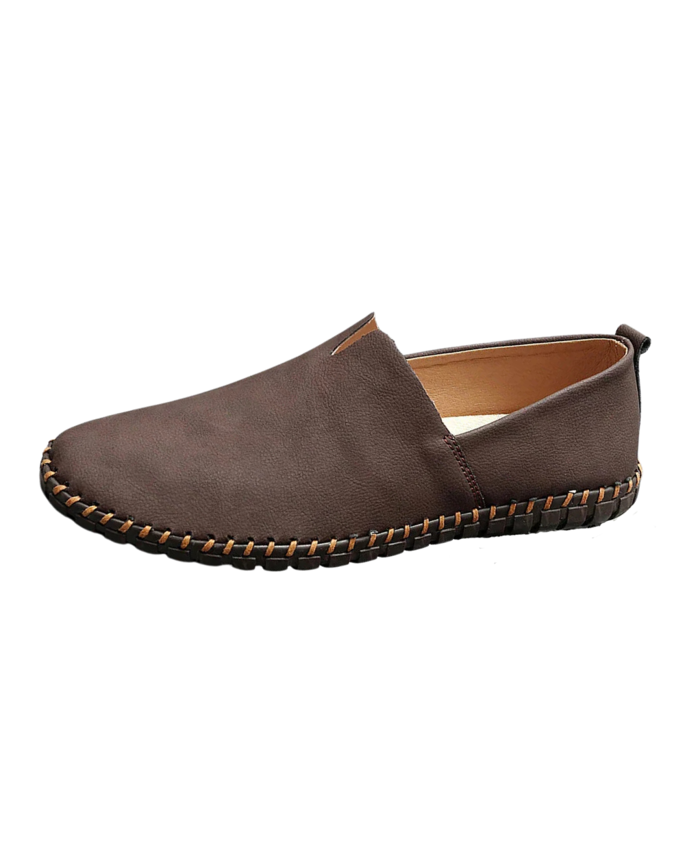 Santorini-leer Loafers