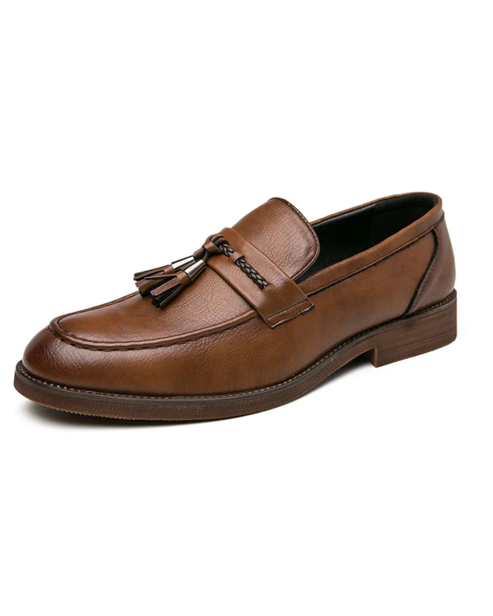 Leren kwastje Loafers