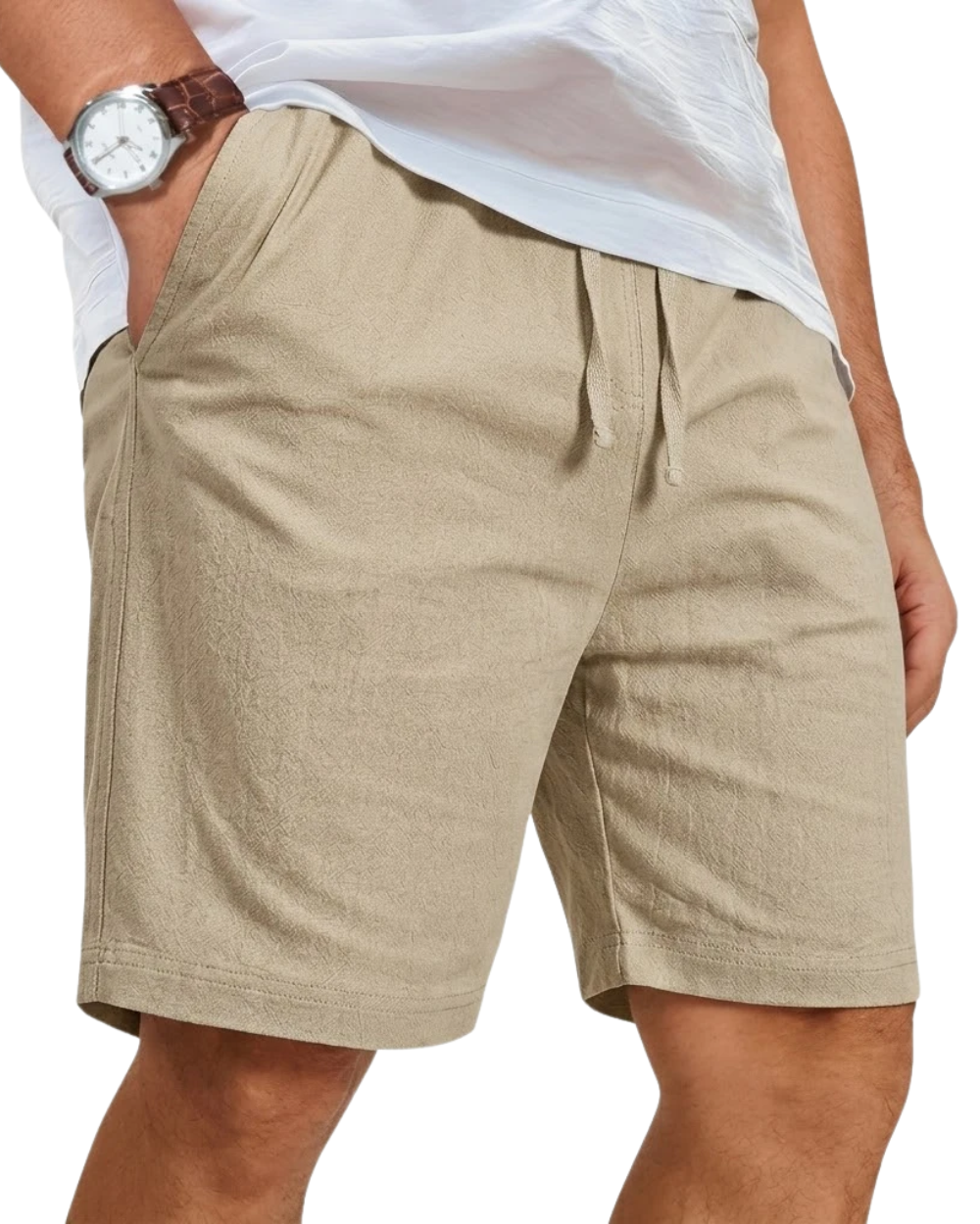 Casual linnen zomershorts