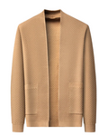 Hoogwaardige gebreide blazer