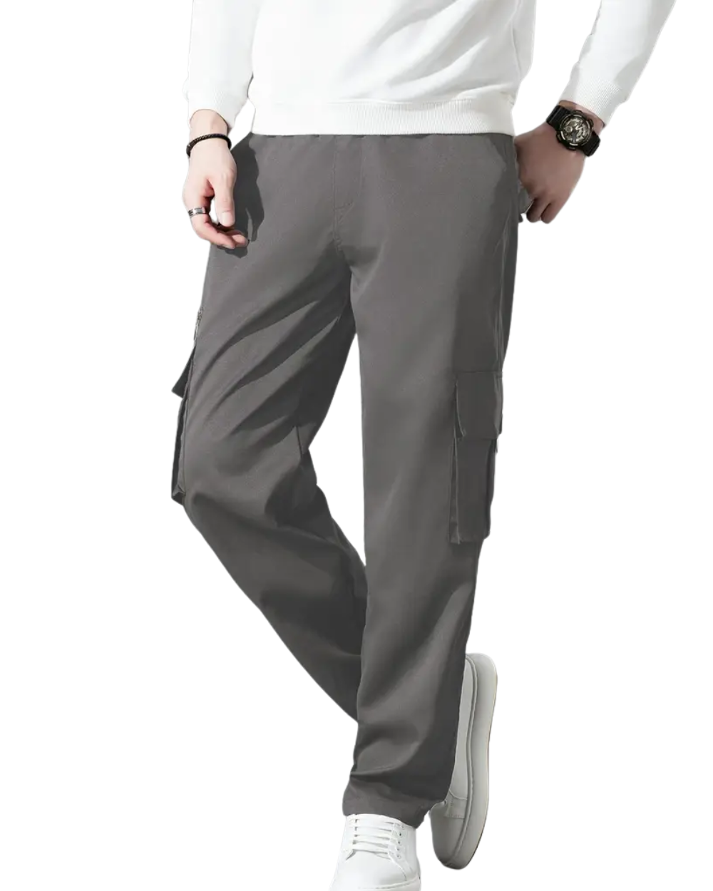 Cargo-broek met losse pasvorm
