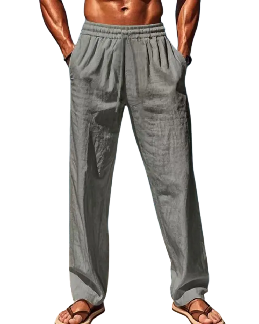 Hawaï-linnen broek