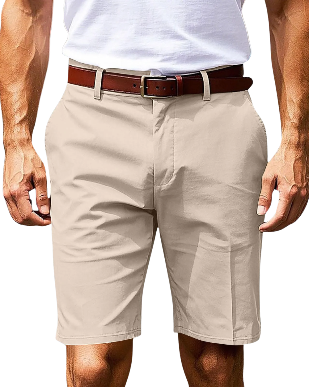 Elegante katoenen chino-short