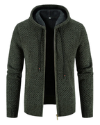 Herenvest met capuchon
