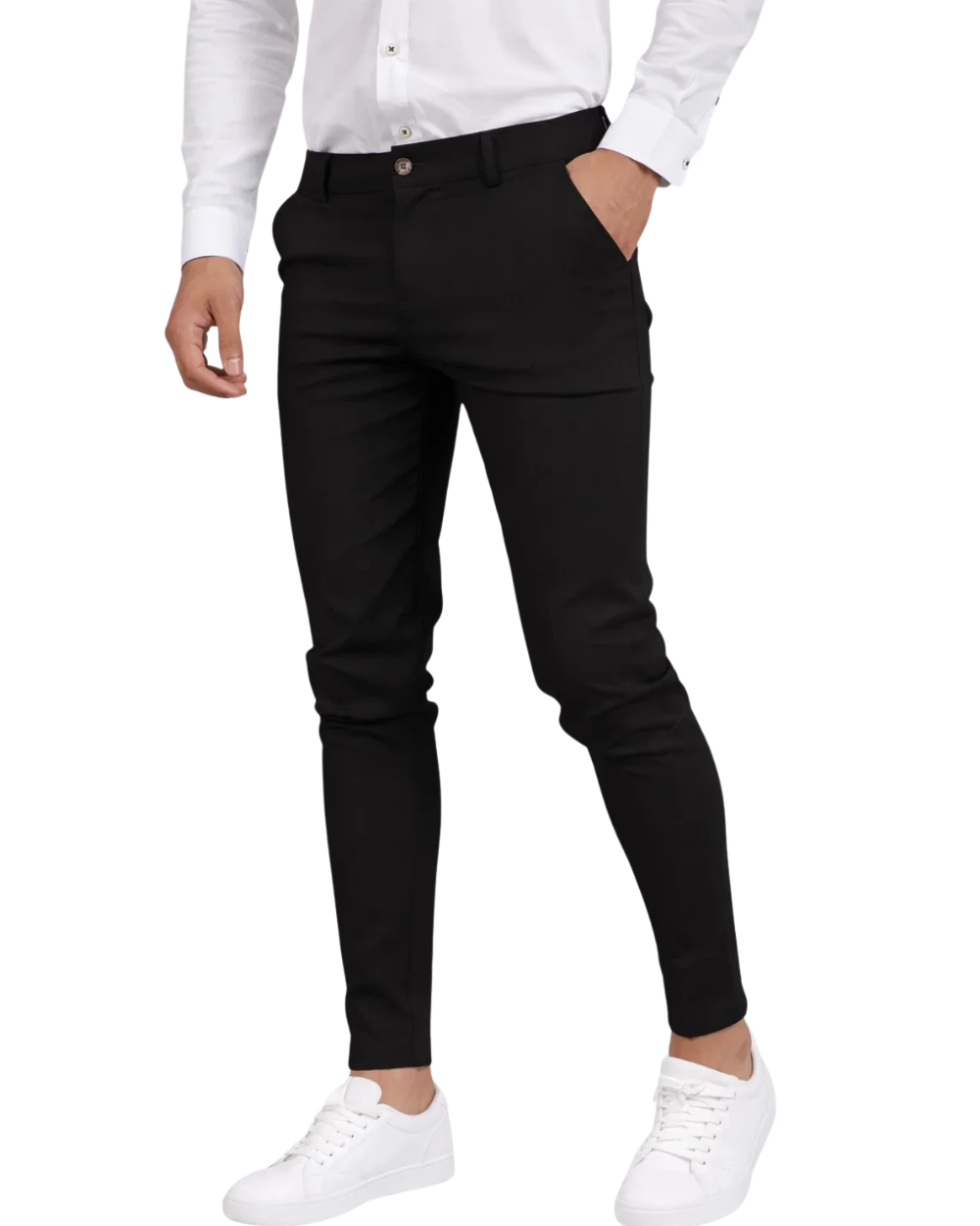 Elegante stretchbroek voor heren