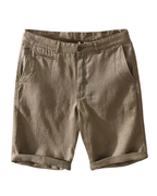 Linnen shorts van hoge kwaliteit