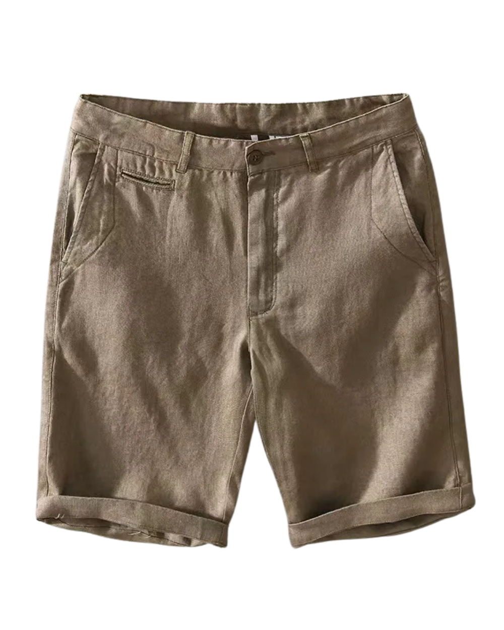 Linnen shorts van hoge kwaliteit