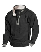 Fleece-trui met ritssluiting