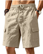 Ademende cargoshorts
